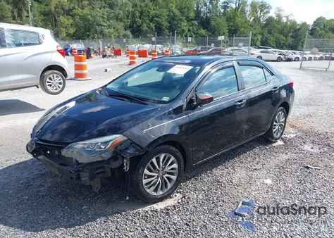 2017 Toyota Corolla Xle z USA, uszkodzony, nr VIN 5YFBURHE1HP656792